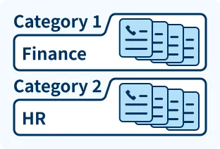 リストカテゴリ設定