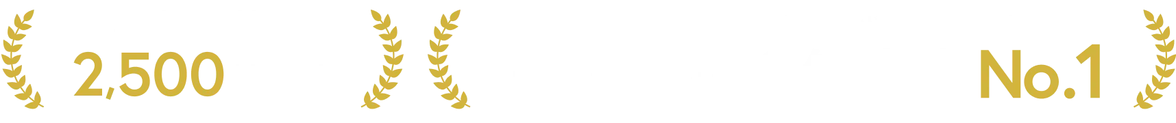累計導入社数 No.1 累計ブース・アカウント数 No.1