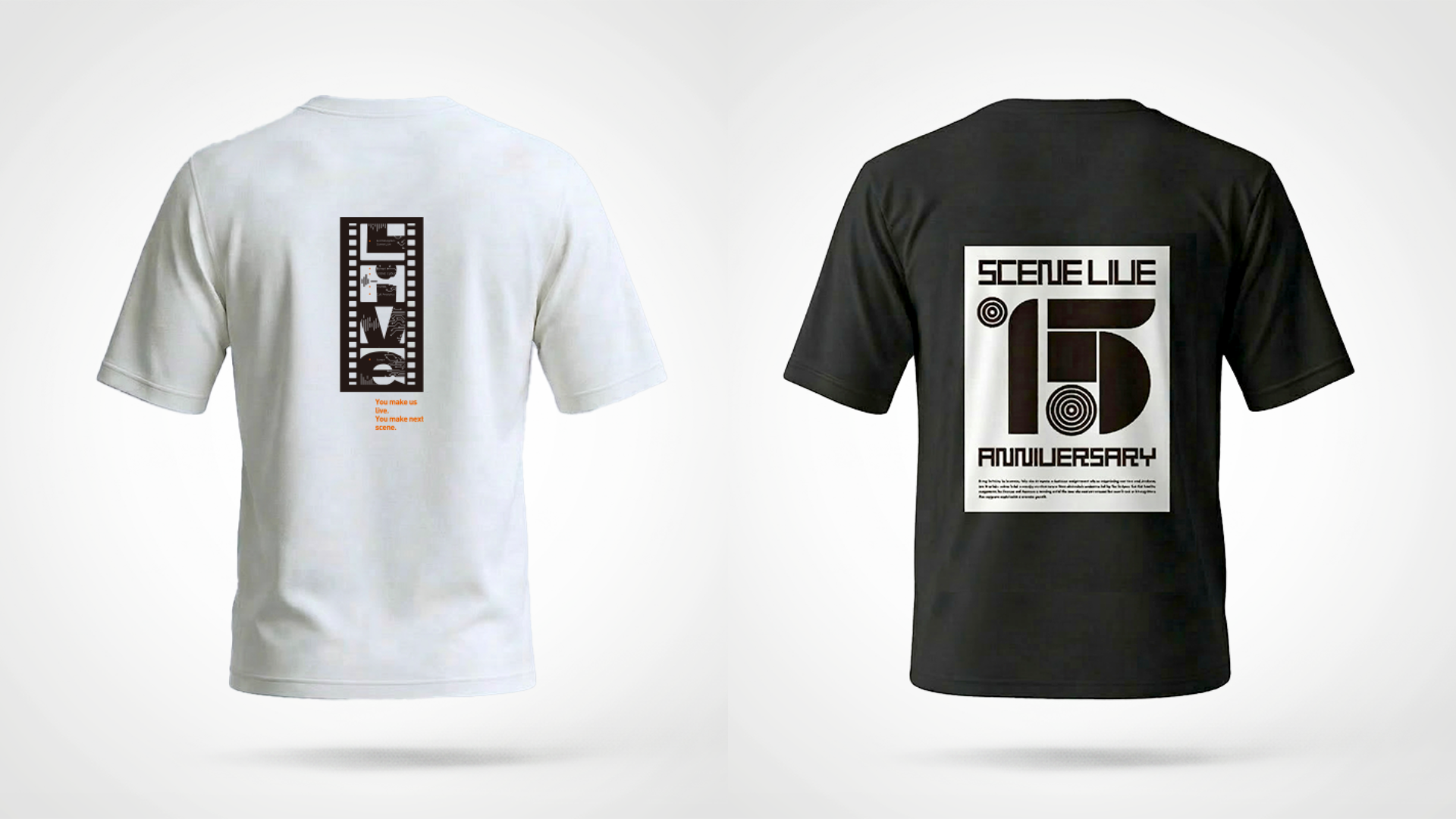 一番人気のScene Live15周年記念Tシャツ